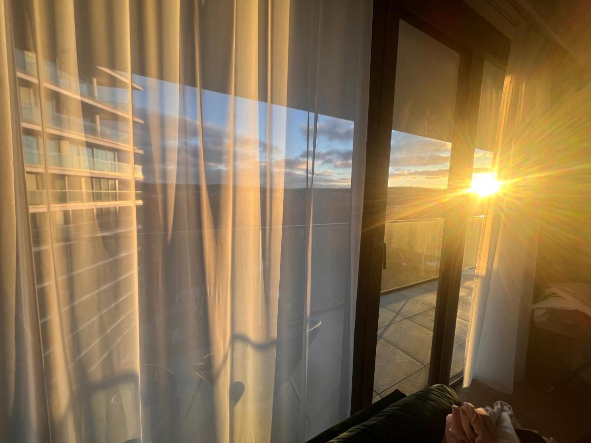 Wave Apartment Tyballtic 7Th Floor With Two Bedrooms And Sea View! Мендзиздрое Екстериор снимка