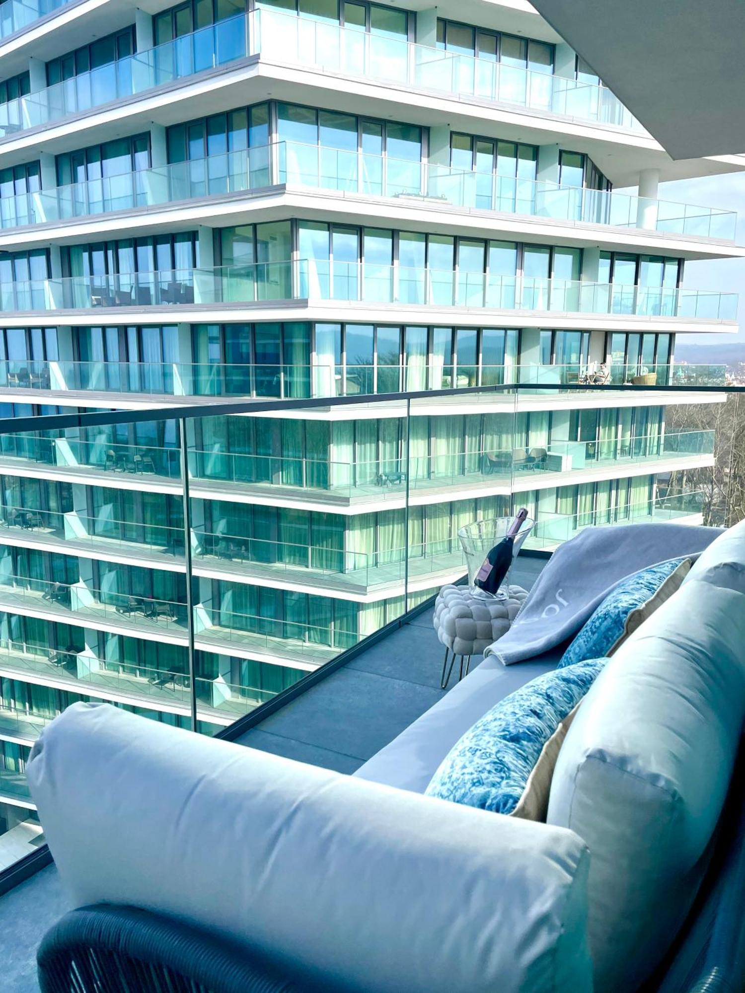 Wave Apartment Tyballtic 7Th Floor With Two Bedrooms And Sea View! Мендзиздрое Екстериор снимка