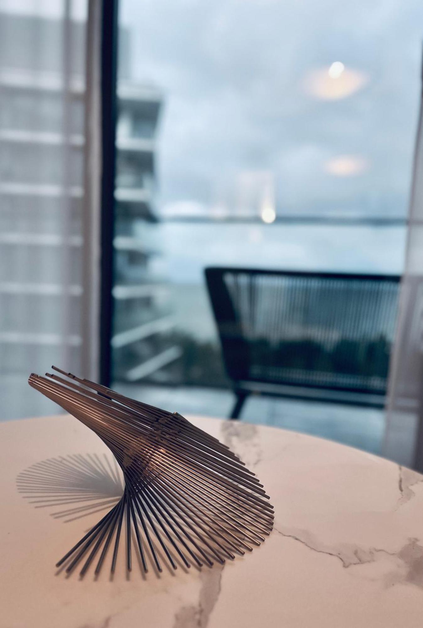 Wave Apartment Tyballtic 7Th Floor With Two Bedrooms And Sea View! Мендзиздрое Екстериор снимка